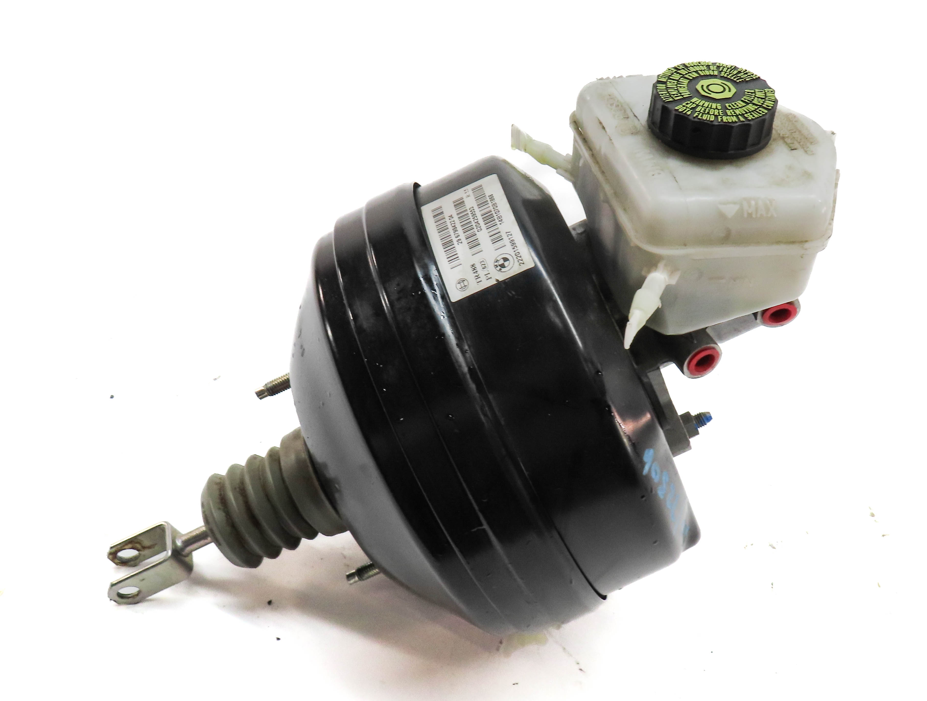 2014 BMW 320I X-DRIVE (F30) POWER BRAKE BOOSTER w/ MASTER CYLINDER & RESERVOIR — exact item pictured